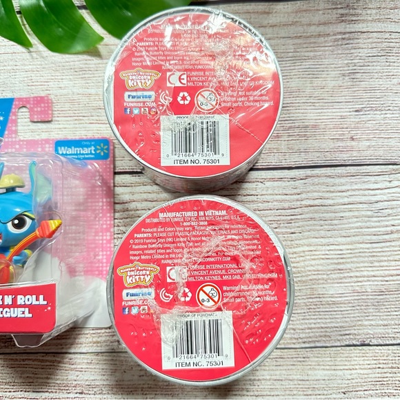 Rainbow Butterfly Unicorn Kitty Surprise Can Lot NEW - Picture 4 of 6